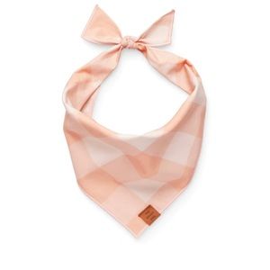 The Foggy Dog Sorbet Gingham Dog Bandana